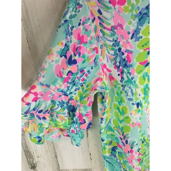 Lilly Pulitzer Size Small Catch The Wave Lula Dress Holy Grail HTF - Picture 10 of 16